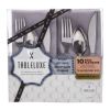 Tableluxe™ Faux Flatware Sets with Softluxe Pocket Napkins